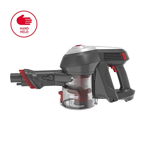 Hoover HF122GH Cordless Vacuum Cleaner (Single Battery) - H-Free 100, Grey/Red