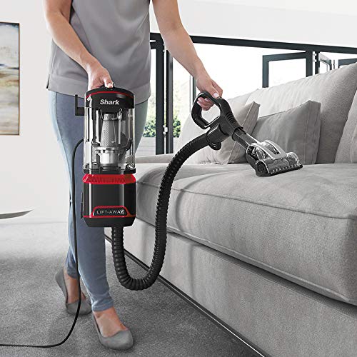 Shark portable Lift-Away Upright Vacuum Cleaner [NV602UKT] Pet Model, Anti-Allergen, Red
