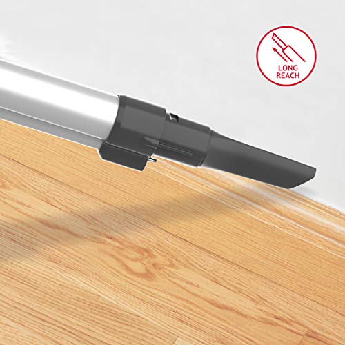 Hoover HF122GH Cordless Vacuum Cleaner (Single Battery) - H-Free 100, Grey/Red