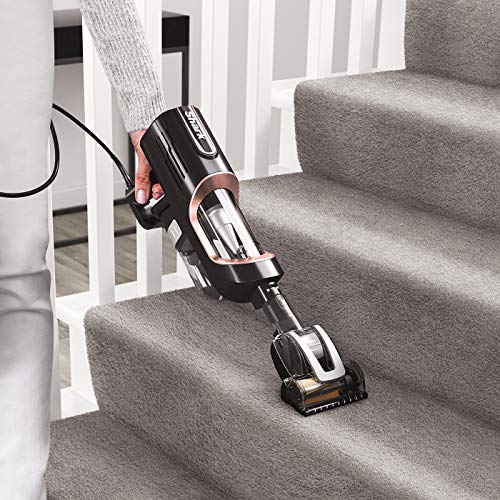 Shark Corded Stick Vacuum Cleaner [HZ500UKT] Pet Model, Anti Hair Wrap, Flexology, Rose Gold