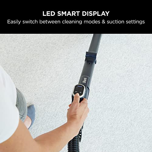 Shark Bagless Cylinder Vacuum Cleaner [CZ250UKT] Dynamic Technology, Anti Hair Wrap, Flexology, Pet Model, Blue & Silver