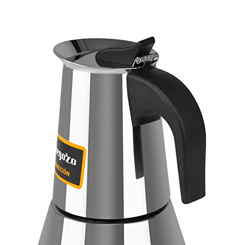 Orbegozo Coffee Maker, Stainless Steel, Silver 11x10x16 cm metallic silver