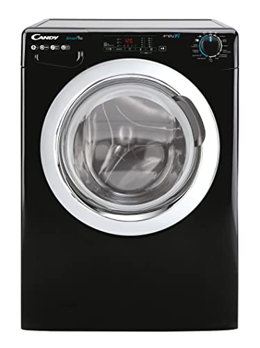 Candy Smart Pro CSO1493TWCBE, Free Standing Washing Machine, WiFi Connected, 9 kg Load, 1400 rpm, Black, Amazon Exclusive