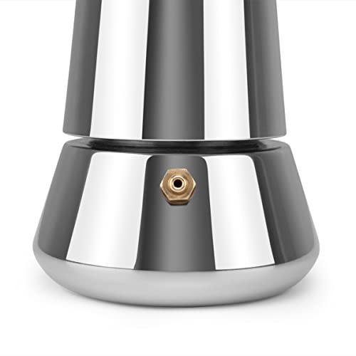 Orbegozo Coffee Maker, Stainless Steel, Silver 11x10x16 cm metallic silver