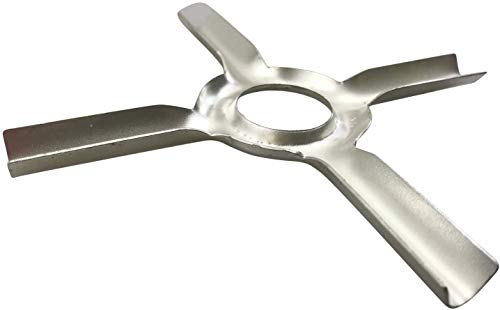 Kerafactum Gas Stove Attachment Gas Stove Top Gas Stove Star Gas Hob Cross Reducing Star for Camping Stove Ideal Coaster for Pot and Pan Pot Holder Pan Carrier