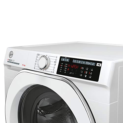 Hoover H-Wash 500 HW414AMC Freestanding Washing Machine, Large Capacity, A+++, 14 kg Load, 1400 rpm, White