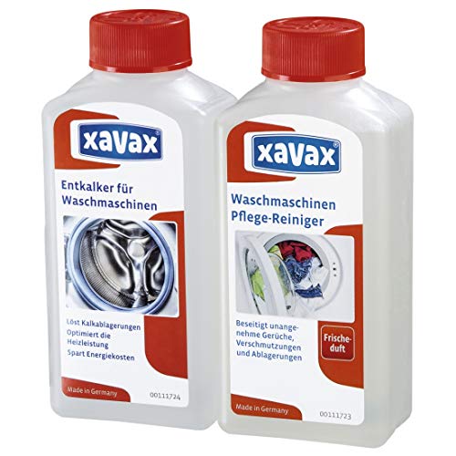 Xavax Washing Machine Maintenance Set Descaler and Cleaner