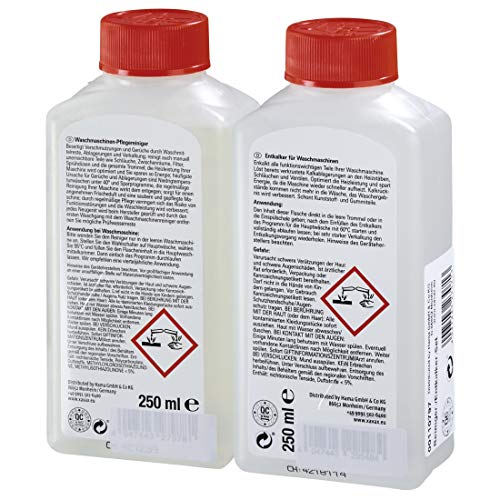 Xavax Washing Machine Maintenance Set Descaler and Cleaner