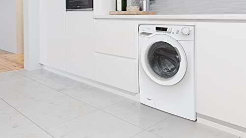 Candy Ultra HCU1482DE Freestanding Washing Machine, 8kg Load, 1400 rpm, Android App Enabled, Eco Cycles, Water&Energy auto sensing, White