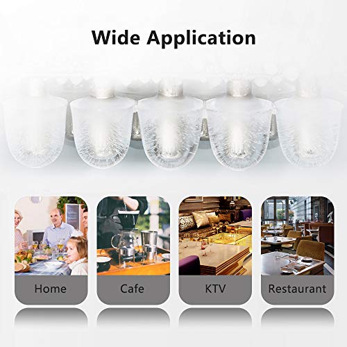 Electric Ice Maker Machine Countertop 12KG/24hrs for Home Kitchen, Portable Bullet Shape Ice Cube Making Machine Small with Ice Scoop and Basket for Office Bar (Green)