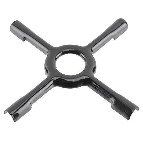 Spares2go Universal Gas Hob Ceramic Pan Support Moka Trivet Stand (Small 130mm)