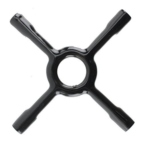 Spares2go Universal Gas Hob Ceramic Pan Support Moka Trivet Stand (Small 130mm)