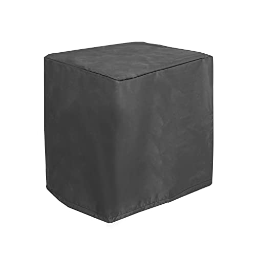 PASONIKA Ice Maker Cover, Countertop Ice Machine Coffee Maker Cover, Dust Resistant Protector, Grey