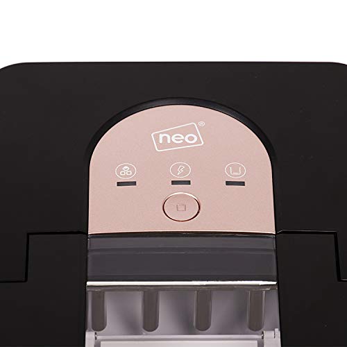 Neo 1.7L Automatic Electric Portable Home Kitchen Ice Cube Dispenser Maker Machine Counter Top Cocktails Drink Crusher Cold Freeze (Copper)