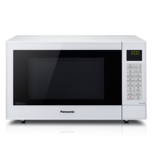 Panasonic CT54 Slimline Combination Microwave Oven & Grill with Turntable, 27 Litres, 1000W Power, 29 pre-set menus, White, Good Housekeeping Approved