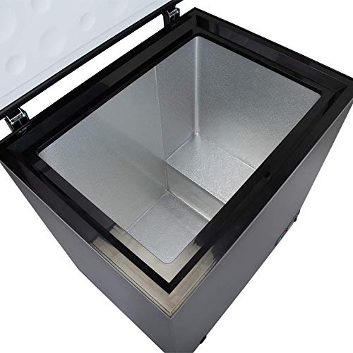 SIA CHF200B-AMZ1 Black Freestanding 201L Chest Freezer