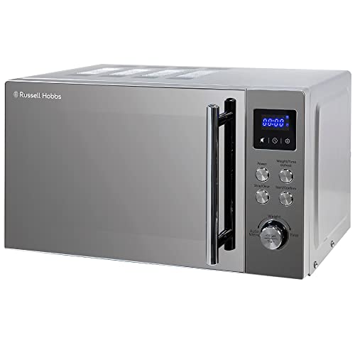Russell Hobbs RHM2086SS Classic 17 Litre Stainless Steel Digital Microwave with Blue LED
