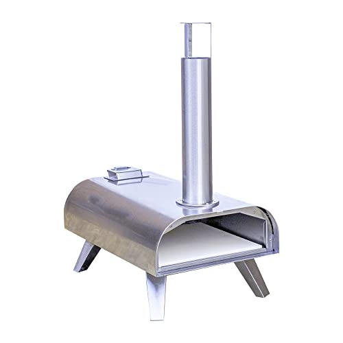 BLAZE BOX Pizza Oven Wood-Fired Smoker & BBQ for Outdoor Garden, Lawn, Decking & Patio (Pizza Oven)