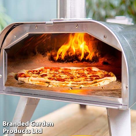 BLAZE BOX Pizza Oven Wood-Fired Smoker & BBQ for Outdoor Garden, Lawn, Decking & Patio (Pizza Oven)