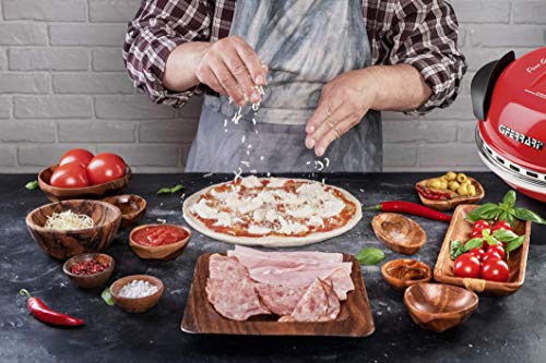 G3 Ferrari G10006 Delizia Pizza Oven - 1200W in Red