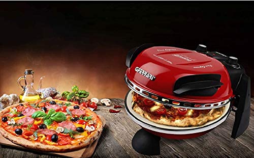G3 Ferrari G10006 Delizia Pizza Oven - 1200W in Red