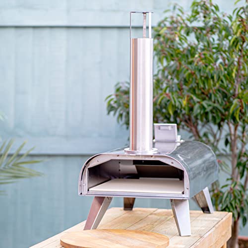 BLAZE BOX Pizza Oven Wood-Fired Smoker & BBQ for Outdoor Garden, Lawn, Decking & Patio (Pizza Oven)