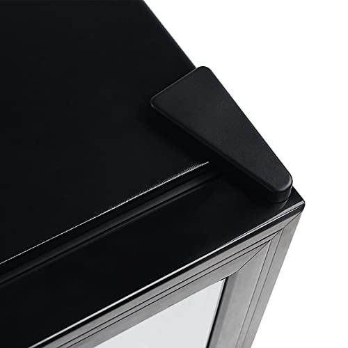 ANJI DEPOT Mini Wine/Drink/Beverage Cooler/Fridge, Built-In Thermostat, LED Light, Energy Class (32L)
