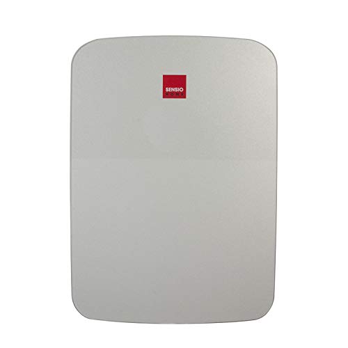 SENSIOHOME 10L Mini Fridge Cooler & Warmer | AC+DC Power - 12v, UK & EU Plug | Compact, Portable and Quiet, For Home, Bedroom, Car, Holiday, Food Drinks Makeup (Silver)