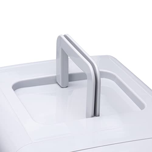 SENSIOHOME 10L Mini Fridge Cooler & Warmer | AC+DC Power - 12v, UK & EU Plug | Compact, Portable and Quiet, For Home, Bedroom, Car, Holiday, Food Drinks Makeup (Silver)