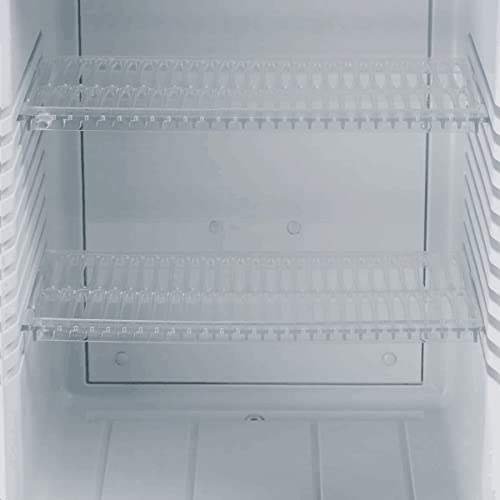 ANJI DEPOT Mini Wine/Drink/Beverage Cooler/Fridge, Built-In Thermostat, LED Light, Energy Class (40L)