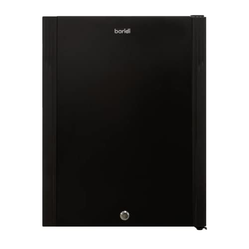 Baridi 35L Ultra Quiet Drinks & Wine Mini Cooler Fridge with LED Light, Black - DH58