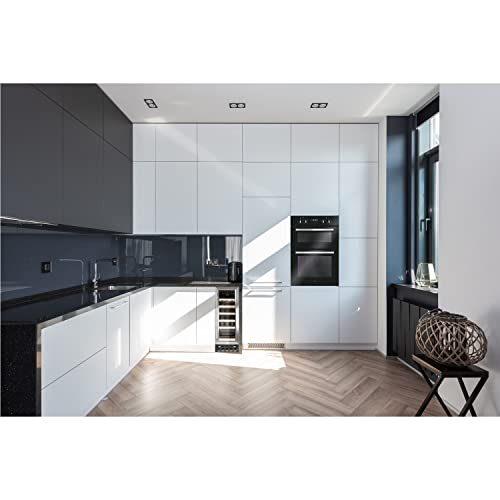 CDA 30cm Freestanding Under Counter Wine Cooler - Stainless Steel