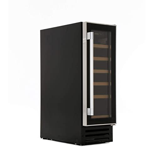 Hoover HWCB30UK Wine Cooler Integrated 19 Bottle Single Zone 30cm Black