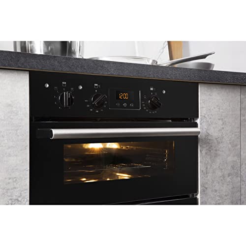 Hotpoint DU2540BL B Rated Built-Under Electric Double Oven - Black