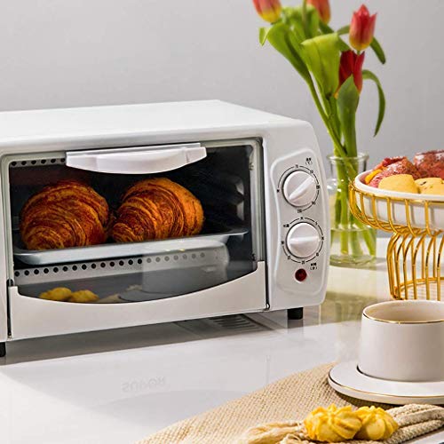 Electric Mini Oven，Household 10 Liter Baking Oven With Multiple Cooking Functions Grill Adjustable Temperature Control Timer Useful