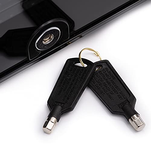 Subcold Viva24 LED – Under Counter Wine Fridge Black | 3-18°C | Wine Cooler | LED + Lock & Key | Glass Door Drinks Cellar | Single-Zone (24 Bottle)