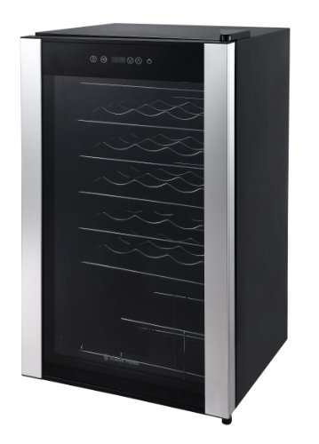 Russell Hobbs RH34WC1 Freestanding Wine Cooler, 93 liters, Stainless Steel, Noise level: decibels 39