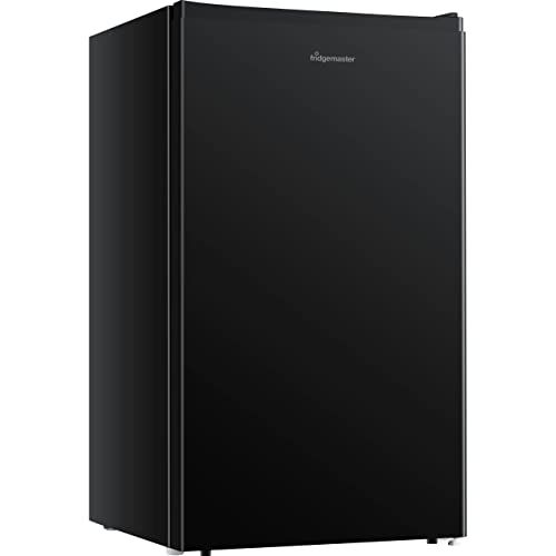 Fridgemaster 48cm Undercounter Fridge with Icebox (Black)