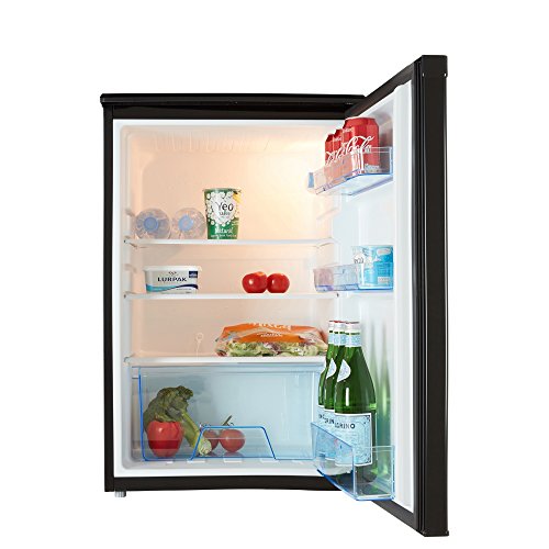 Cookology Freestanding Undercounter Larder Fridge (55cm, Black)