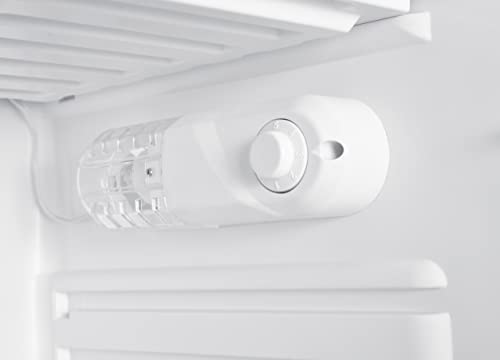 Cookology UCFR110BK Freestanding Undercounter Larder Fridge, 121 Litre with Adjustable Temperature Control and Legs, LED Light and Reversible Door - In Black