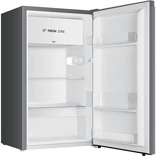 Fridgemaster 94 Litre Freestanding Under Counter Fridge - Silver