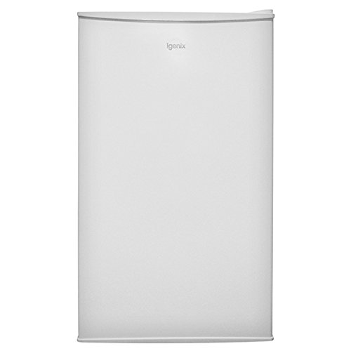 Igenix IG3920 Freestanding Under Counter Fridge and Chill Compartment, 2 Glass Shelves and Salad Drawer, One Bottle Shelf and Egg Rack, 48 cm Wide, White