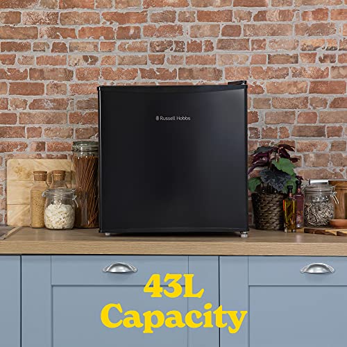 Russell Hobbs RHTTLF1B 43L Table Top F Energy Rating Fridge Black