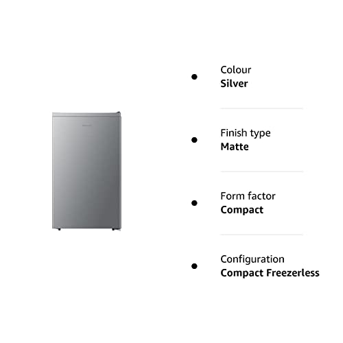 Fridgemaster 48cm Undercounter Larder Fridge (Silver)