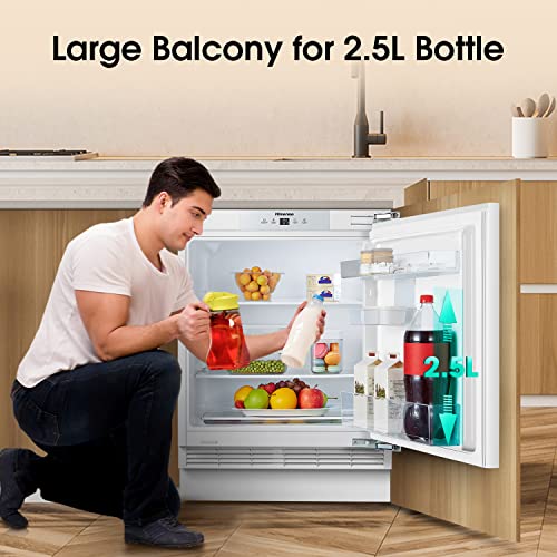 Hisense RUL178D4AW1 Built in Larder fridge, 138L Capacity White