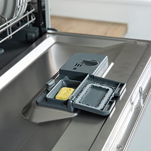 Russell Hobbs RHTTDW6S Freestanding Compact Dishwasher, Eco mode, 6 place settings, Noise level: decibels 52 (Energy Class F), Silver