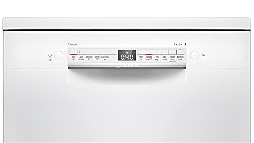 Bosch Dishwasher, White, 12 Place Settings