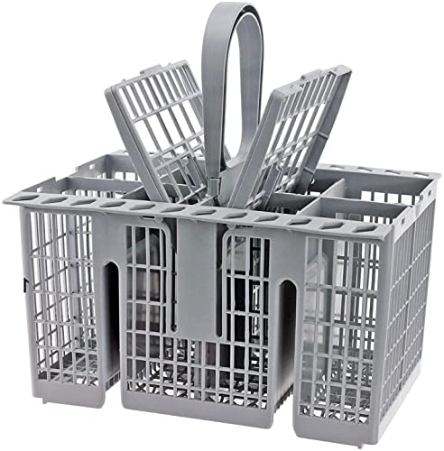 Find A Spare Dishwasher Cutlery Basket With Handle & Lid For Ariston Hotpoint Whirlpool Alternative to C00257140