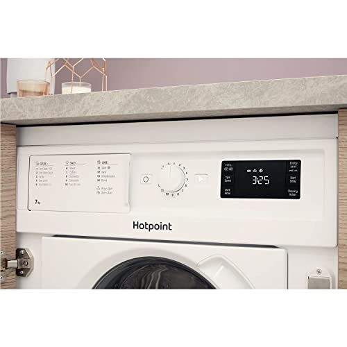 Built-in Washing Machine, 7kg load, 1400rpm, White