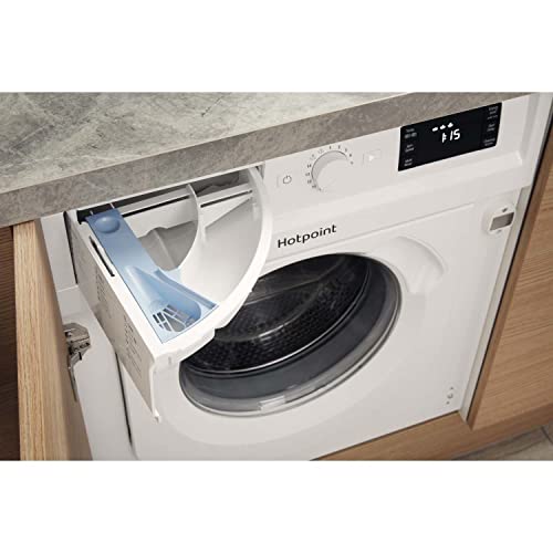 Built-in Washing Machine, 7kg load, 1400rpm, White